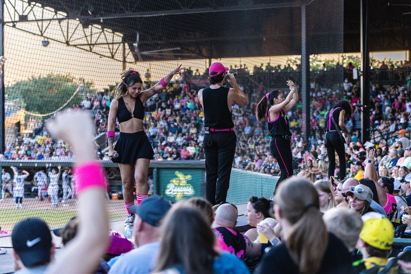 Party Down performing live at Banana Ball with Savannah Bananas